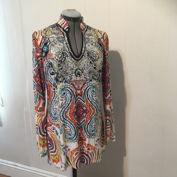 V Cristina Tops - NWOT V Cristina multiple colors tunic top